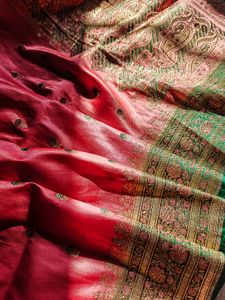 Grand Festive Pure Mulberry Silk Banarasi Saree