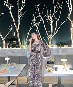 Chic Leopard Print Jumpsuit