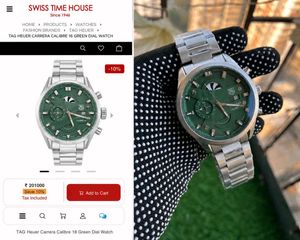 TAG Heuer Carrera CR7 Green Dial Edition*