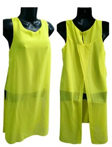 Sleeveless Long Shrug Dress Size Fit To M & L