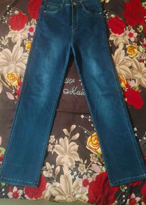 Blue Wash Denim Jeans