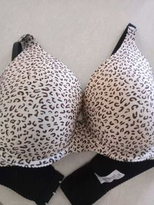 Leopard Print Bra