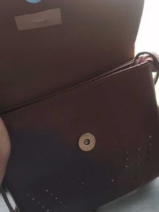 Cute Butterfly Crossbody Brown Sling Bag