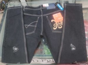 Distressed Black Jeans