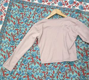 Mauve full sleeves top