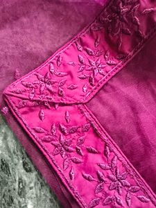 Stunning Purple Embroidered Lehenga Choli