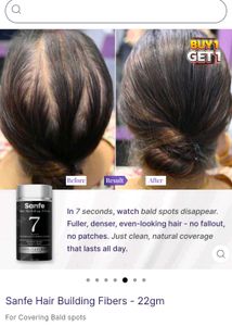 Sanfe Hair Building Fibers keratin fibres