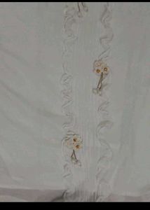 White Embellished Kurti