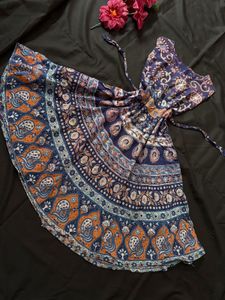 Bohemian Mandala Print Mini Dress