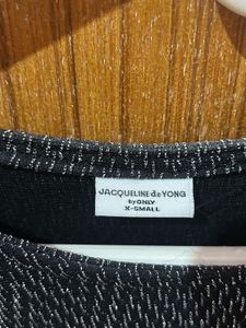 ONLY Sparkly Black Dress