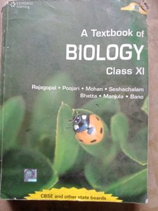 A Textbook of Biology Class XI