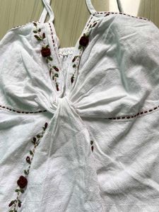 Bohemian Embroidered Summer Dress