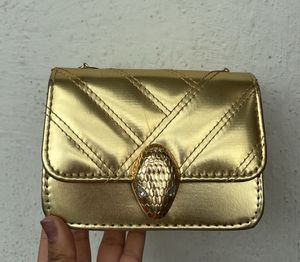 Gold Clutch sling Bag - Mini
