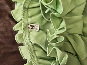 Mint Green Ruffle Dress