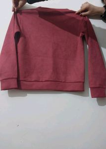 Winter Wine Velvet Top