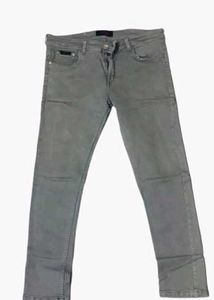 Men's Grey Slim Fit Jeans