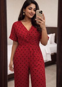 Red Polka Dot Jumper