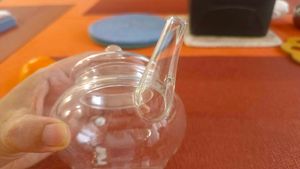 Clear Glass Teapot