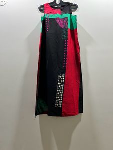 Rs 100 Cut-sleeves Kurta