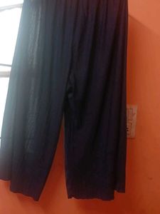 Navy Gauze Palazzo