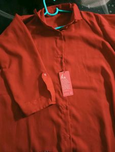 Beautiful Shirt Type Kurti