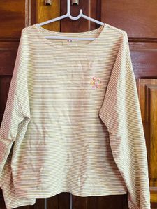 Striped Long Sleeve Top
