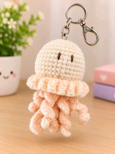jelly fish keychain