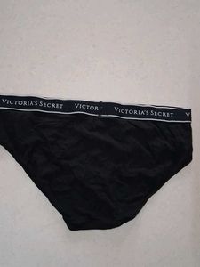 L Victoria's Secret Black Briefs