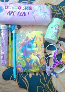 Unicorn Themed Gift Set For Kids