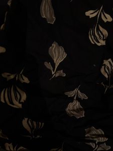 Adjustable Black Floral Kurti 🖤✨