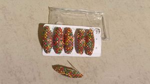 Dazzling Rhinestone Brooch Set