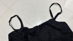 Elegant Black Lace Top