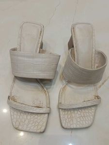 Mango Cream Sandals