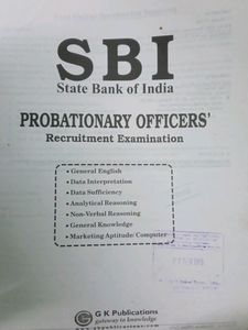 SBI PROBATIONARY OFFICER BOOK