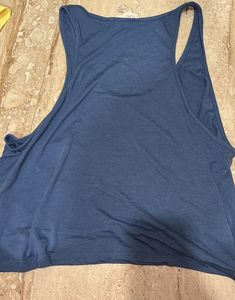FOREVER 21 Blue Activewear Tank Top