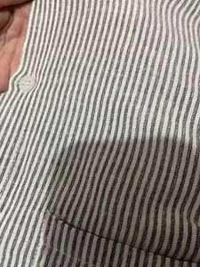 Striped Long Sleeve Button-Down Shirt