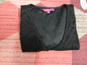 Black Lace Top