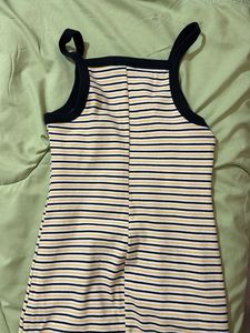 Striped Bodycon Mini Dress