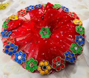 Laddu Gopal Fancy Dress Fabric Net
