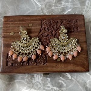 Peach Earrings