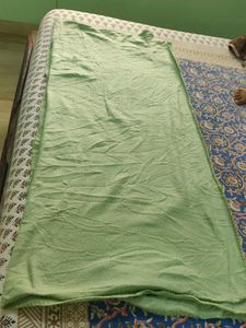 Soft Sage Green Throw Blanket