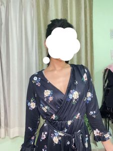 Floral Print Romper