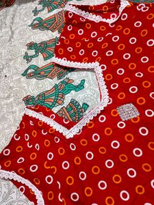 New Red Kurti