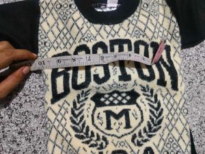 Boston USA Graphic Sweater