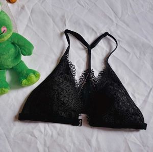 Victorias Secret Small Bralette Black Lace