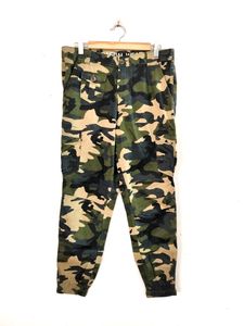 Olive Camouflage Printed Cargo Pant ( Men)