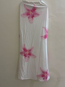 Flowy Floral Maxi Skirt