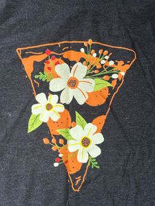 Cute Pizza Graphic T-Shirt
