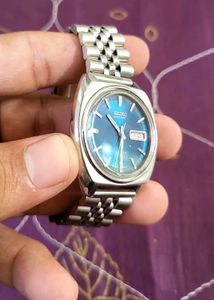 Seiko Automatic Blue Dial Watch