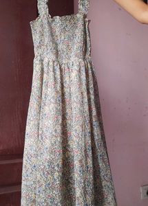 Floral Print Maxi Dress